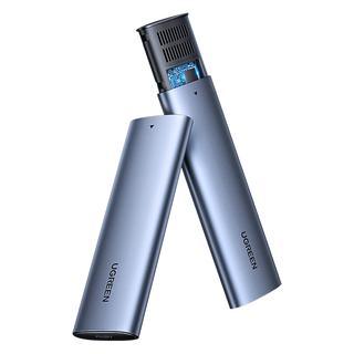 UGREEN 绿联 M.2 NVMe移动硬盘盒NGFF转USB3.0接口SSD固态硬盘盒笔记本台式电脑M2外置盒 轻巧款配Type-c线