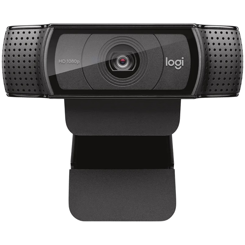 Logitech 罗技 C920 Pro 电脑摄像头 1920*1080 黑色