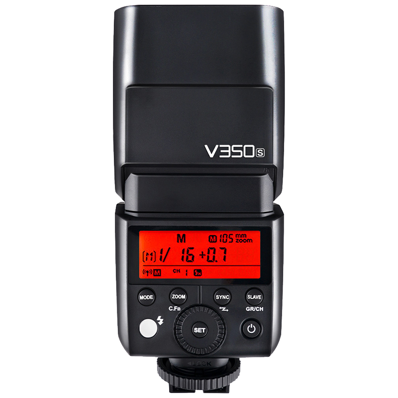 神牛（Godox） V350-S单反相机单反热靴机顶灯 V350S/F/O/N/C闪光灯 索尼/富士/佳能/尼康/奥林TTL高速锂电池