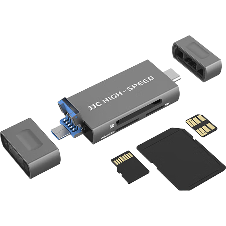  JJC 高速多合一OTG USB3.0读卡器