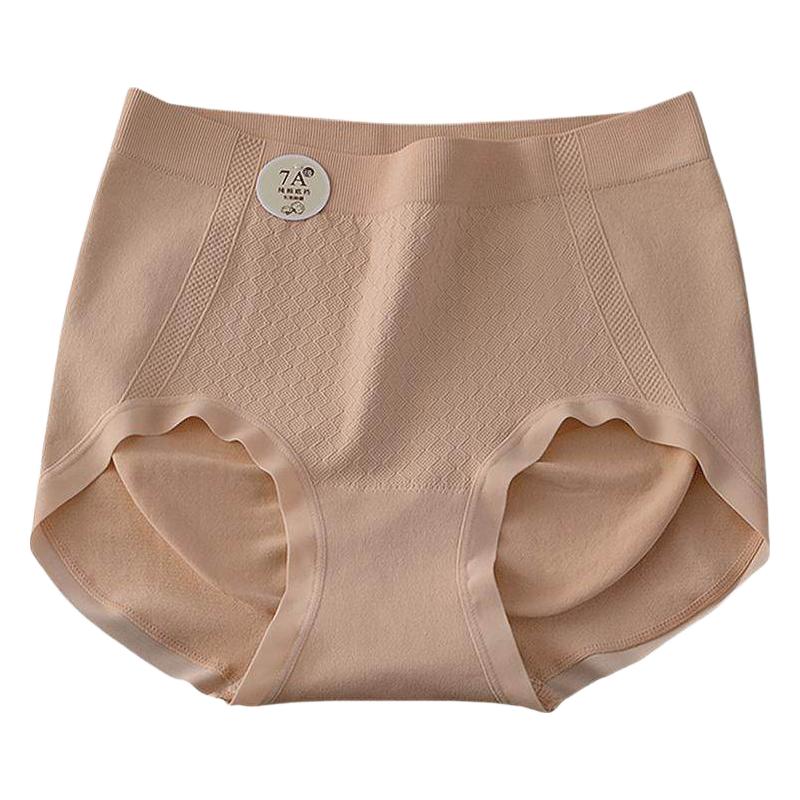 高腰内裤女士2025新款纯棉全棉抗菌裆无痕中腰收腹提臀女生三角裤