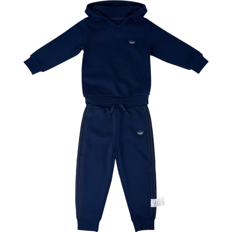 adidas阿迪达斯三叶草 运动休闲时尚日常 男中小童儿童套服