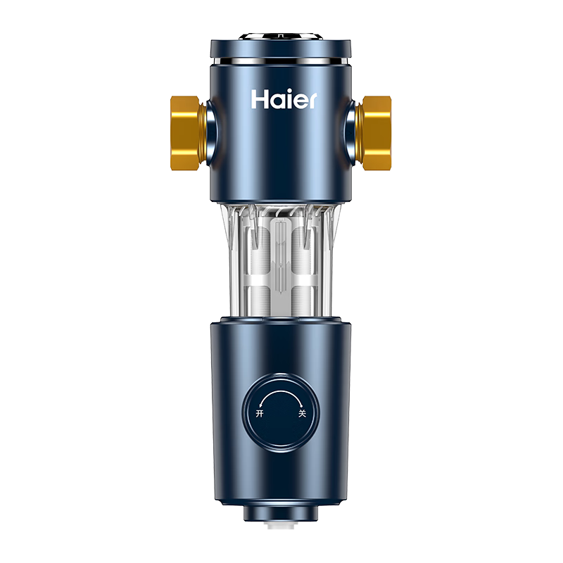 Haier 海尔 HP-35 前置过滤器 7T大通量反冲洗前置净水器双涡轮双滤网