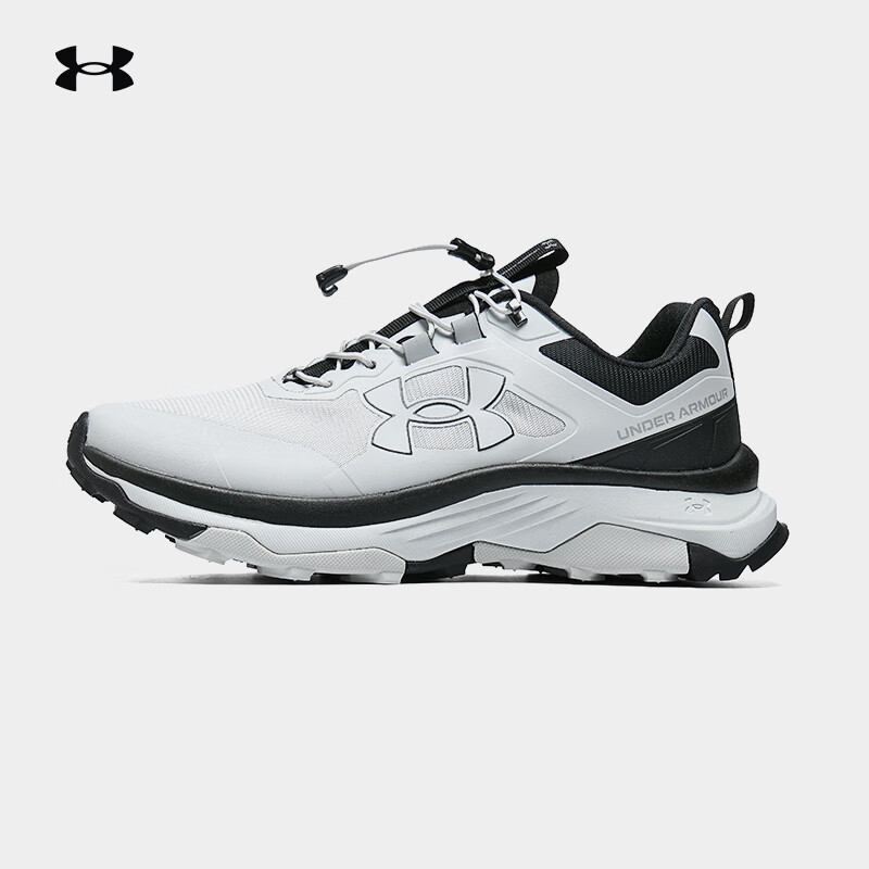 安德玛户外越野跑鞋男女款2025秋季新款防滑耐磨透气运动徒步鞋男