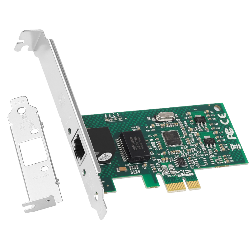 moge 魔羯 intel英特尔82574芯片PCI-E X1千兆单电口桌面台式机有线网卡9301ct支持无盘 MC2262