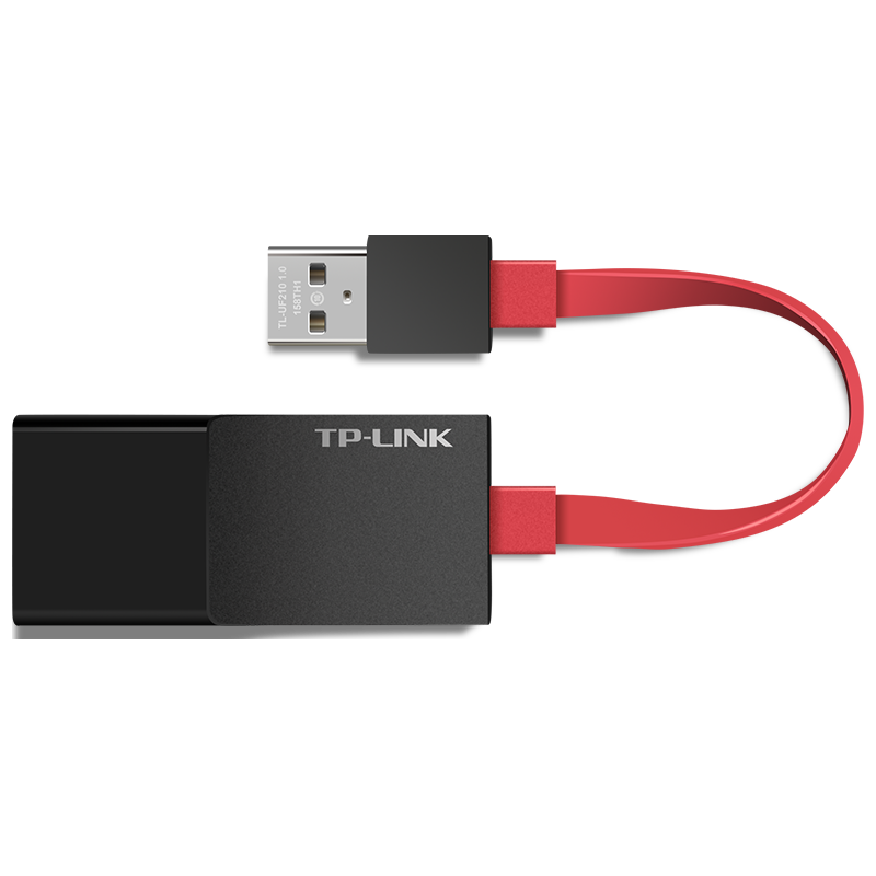 TP-LINK 普联 TL-UF210 USB转RJ45百兆有线网卡 