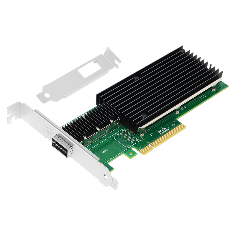 EB-LINK intel XL710芯片PCI-E X8 40G单光口光纤网卡QSFP+单端口服务器XL710-QDA1