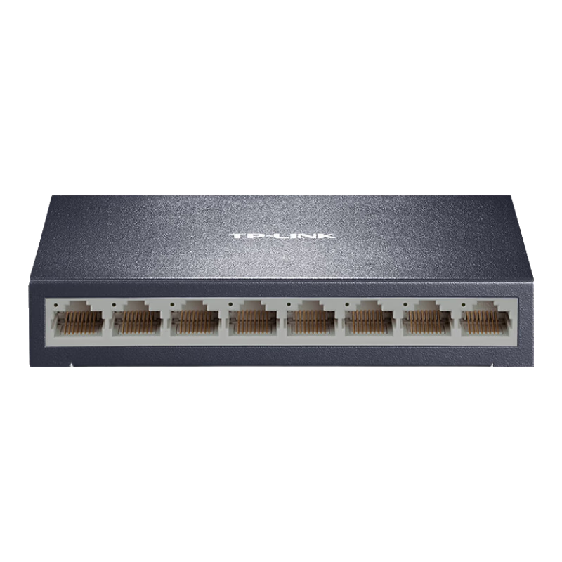 TP-LINK 普联 TL-SF1008D 8口百兆交换机