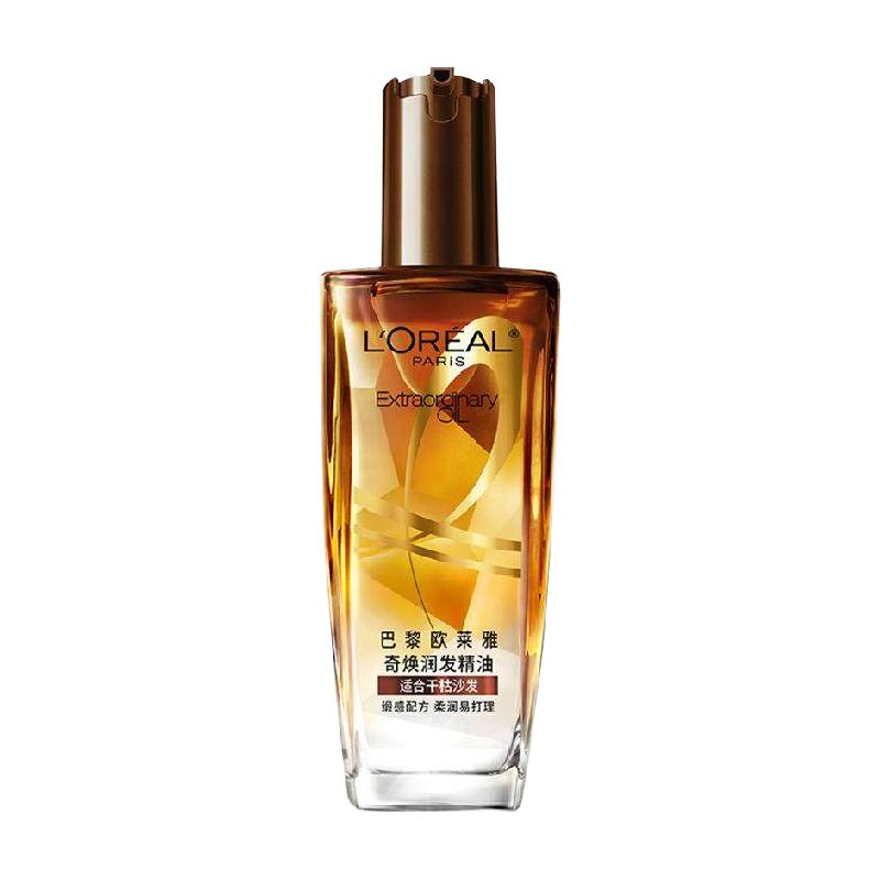 巴黎欧莱雅 L'OREAL PARIS欧莱雅护发精油小棕瓶女发油改善防毛躁修护干枯发柔顺顺滑护理