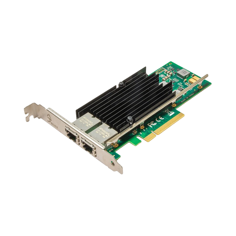 兮克万兆网卡群晖nas适用双光口电脑PCIE接口10G万兆PCIe双口10G光纤服务器网卡X520 双光口万兆pcie网卡(1821+1621+适用)