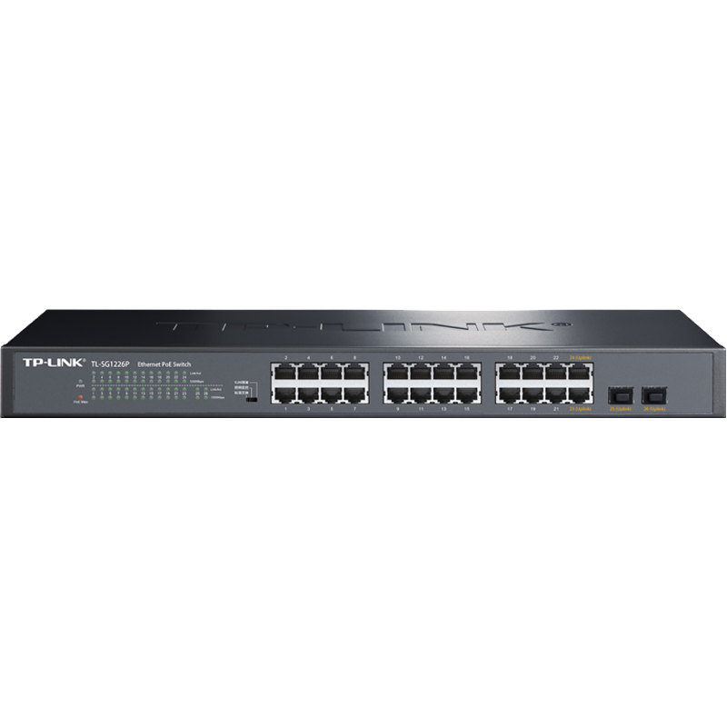 TP-LINK 普联 TL SG1226P 24口千兆POE交换机