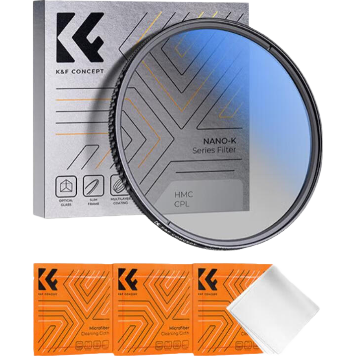  K&F CONCEPT/卓尔 消除反光 CPL偏振镜