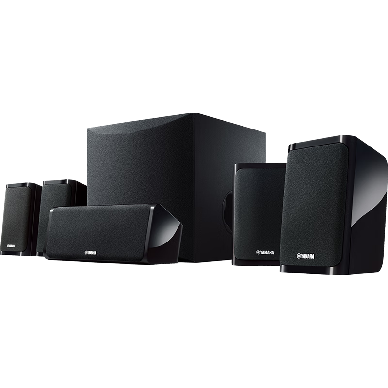  YAMAHA/雅马哈 NS-P41 次时代家用 家庭影院5.1声道组合套装+SW050低音炮  黑色