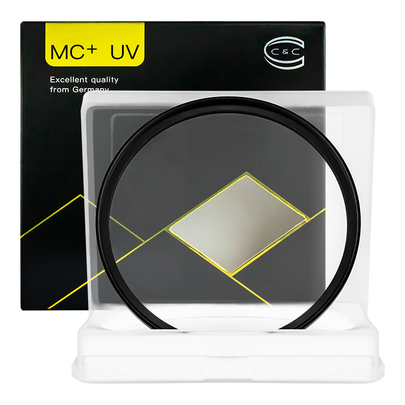 C&C uv镜67mm UV镜 MC+UV保护镜 单反佳能 尼康 索尼 超薄双面多层镀膜无暗角