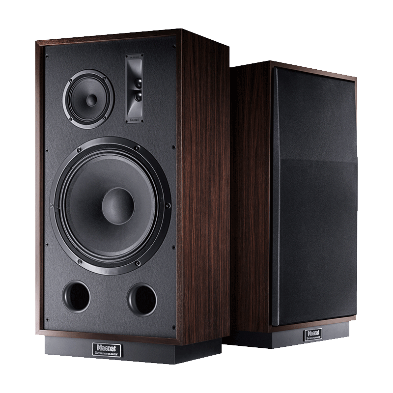  MAGNAT/密力 三分频 发烧HIFI书架音箱  黑木