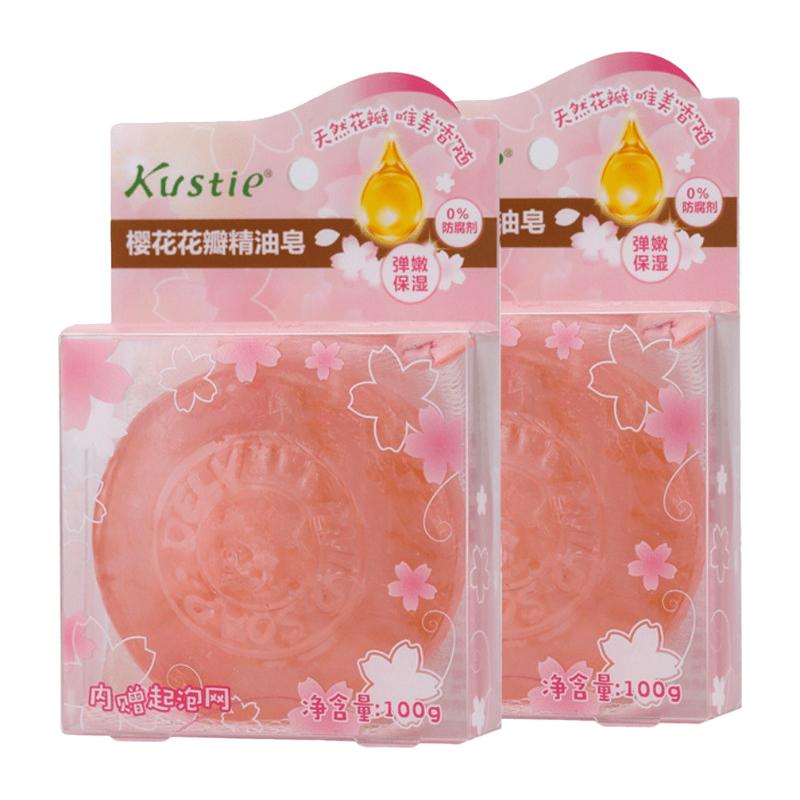 Kustie 蔻斯汀 樱花花瓣精油皂