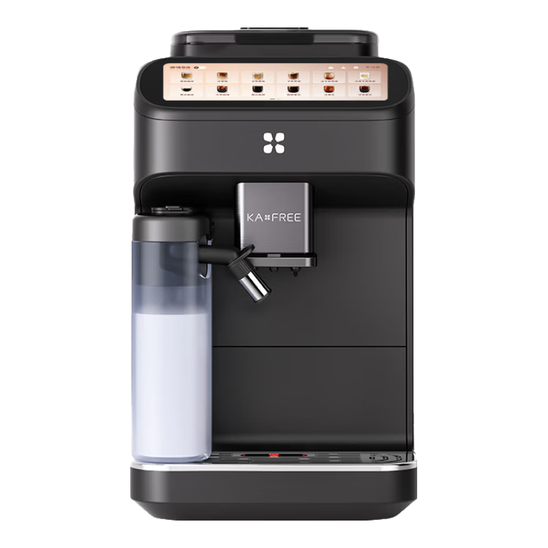 咖啡自由（KAxFREE）【新年】咖啡机 家用全自动咖啡机现磨冷萃意式 大屏触控 双温双萃 SF1 Max 墨黑