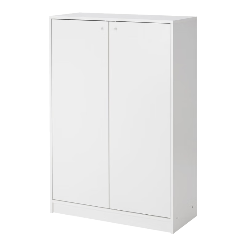宜家（IKEA）KLEPPSTAD克勒普斯塔简约鞋柜家用入户玄关柜进门收纳柜 白色鞋柜