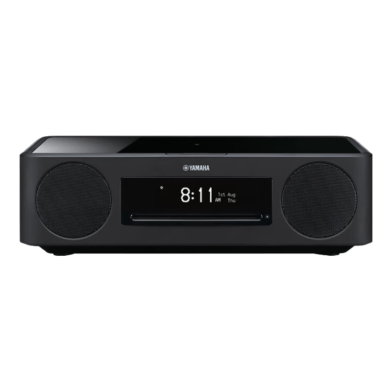  YAMAHA/雅马哈 复古 蓝牙CD桌面音响  经典黑