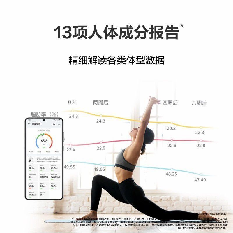  HUAWEI/华为 智能精准 体脂秤