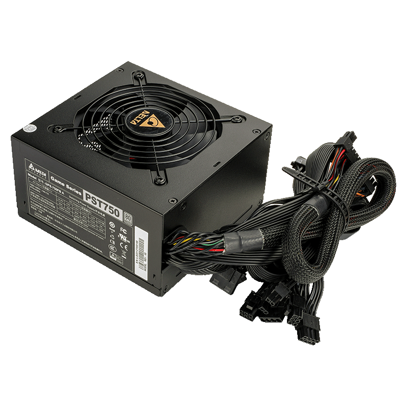 DELTA 台达 金盾 PST 750 白金牌（92%）非模组ATX电源 750W