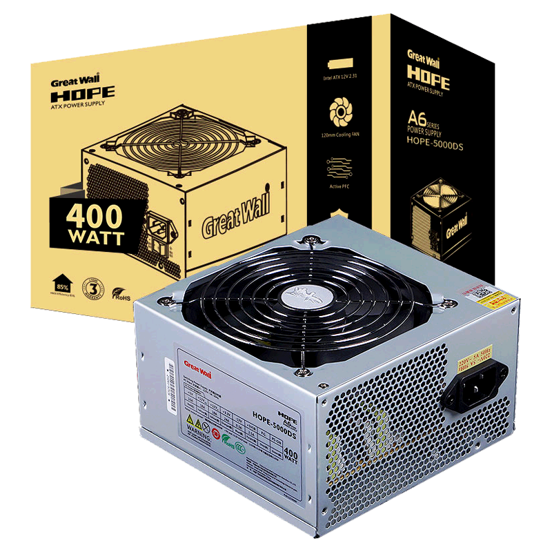  GREATWALL/长城葡萄酒 静音 电脑电源  400W
