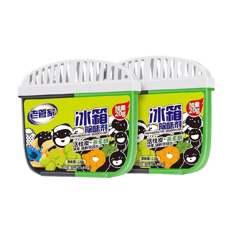 老管家 冰箱除味剂120g*2