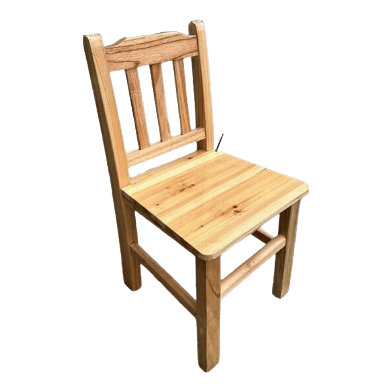 爱派森榫卯实木框架可坐实木椅子家用折叠加厚卧室椅子板凳靠背椅椅子