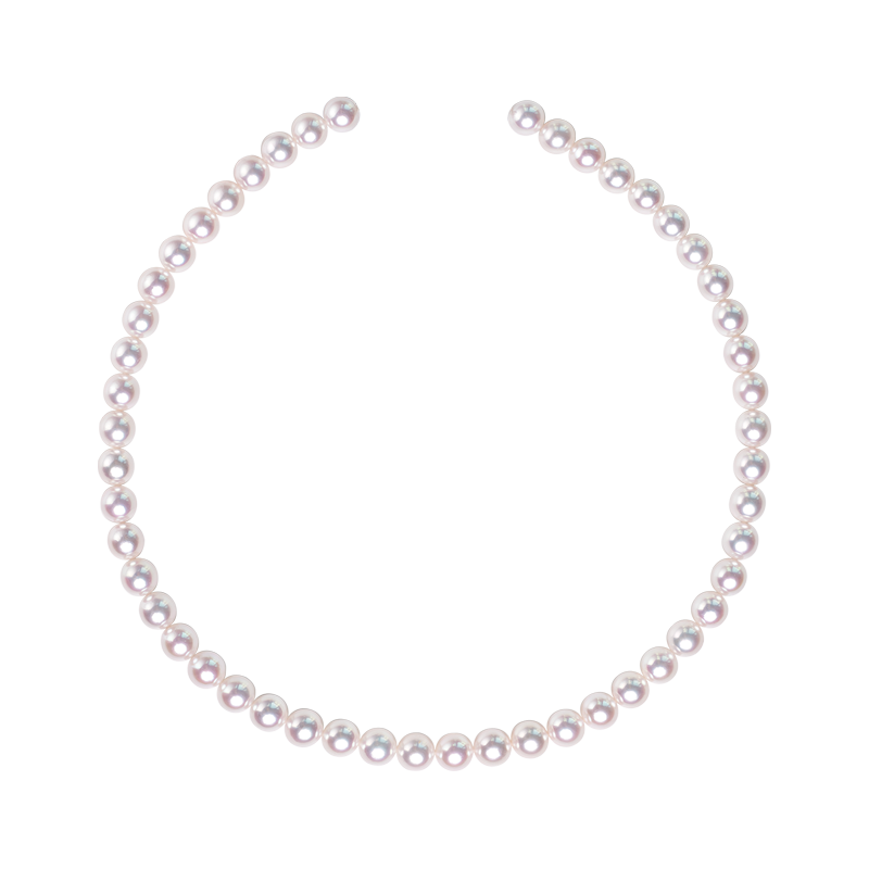 【性价比之王】吉尔德珠串18K金8-9海水珍珠串链气质百搭送老婆SP 8-8.5mm 吉尔德权威证书｜超绝青粉光