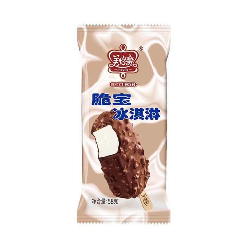  美怡乐 经典脆皮 巧克力冰淇淋