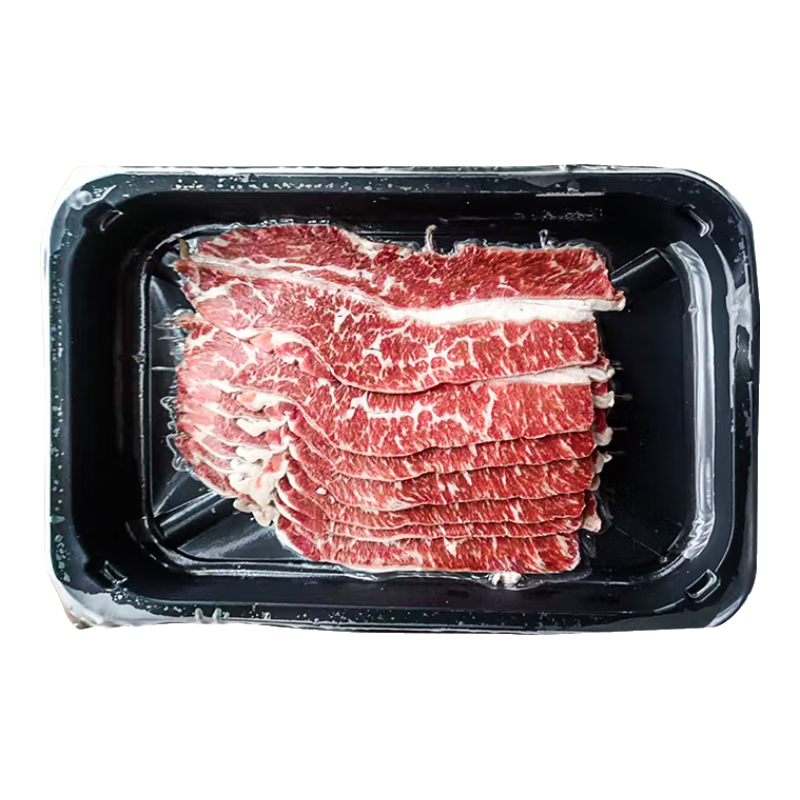 春禾秋牧澳洲谷饲牛小排150g 牛小排 烧烤肉片 火锅牛肉片进口原切 澳洲谷饲牛小排150g