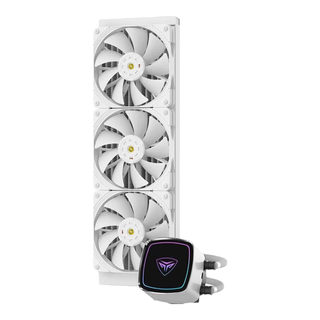 PCCOOLER 超频三 DE360 ARGB 360冷排 一体式水冷散热器 白色