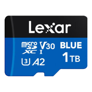 雷克沙 BLUE系列 MicroSD存储卡 1TB（UHS-I、V30、A2）
