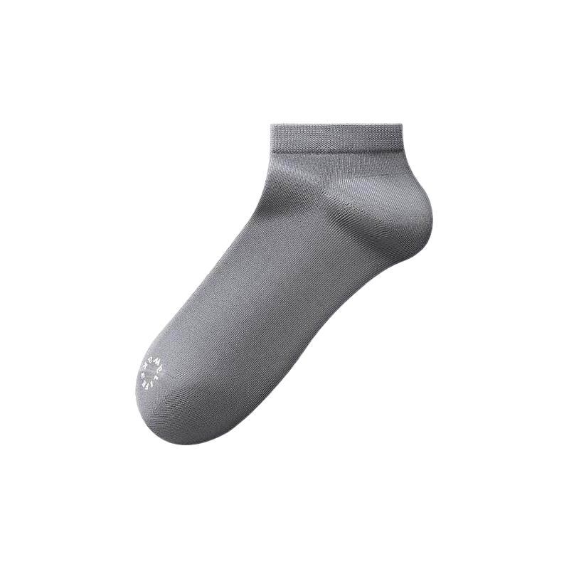海澜之家袜子男士夏季纯棉薄款短袜女浅口船袜中筒袜透气吸汗防臭