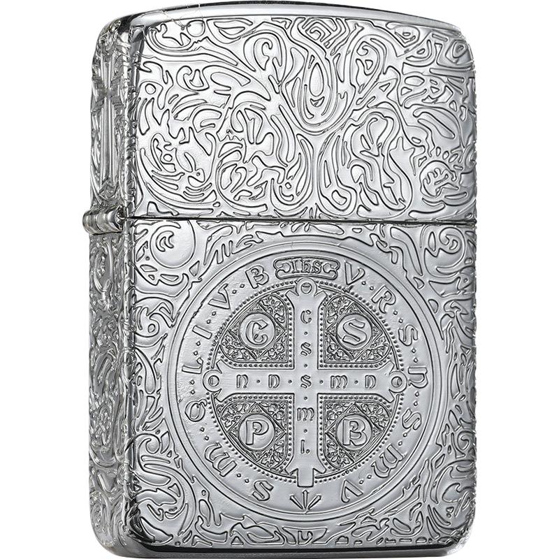 zippo打火机 1941复刻康斯坦丁店煤油防风外壳