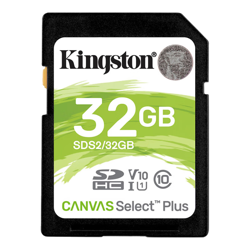 Kingston 金士顿 CANVAS Select SD存储卡 32GB（UHS-I、U1）