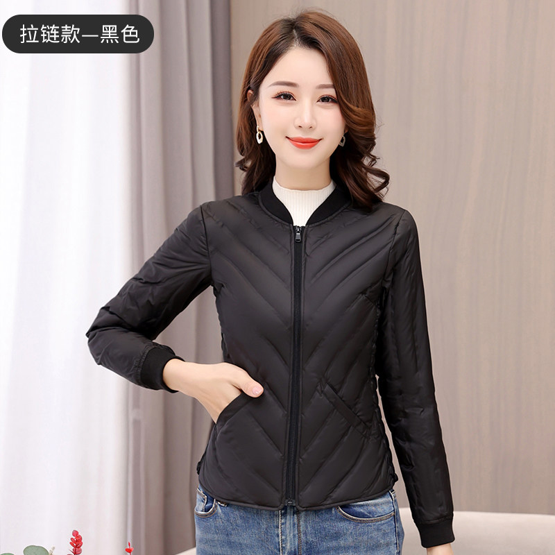 2025秋冬羽绒内胆女轻薄修身内搭显瘦贴身保暖打底羽绒服 L