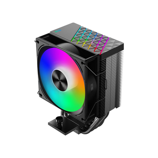 PCCOOLER 超频三 红海H4 ARGB BK 133mm 风冷散热器 黑色