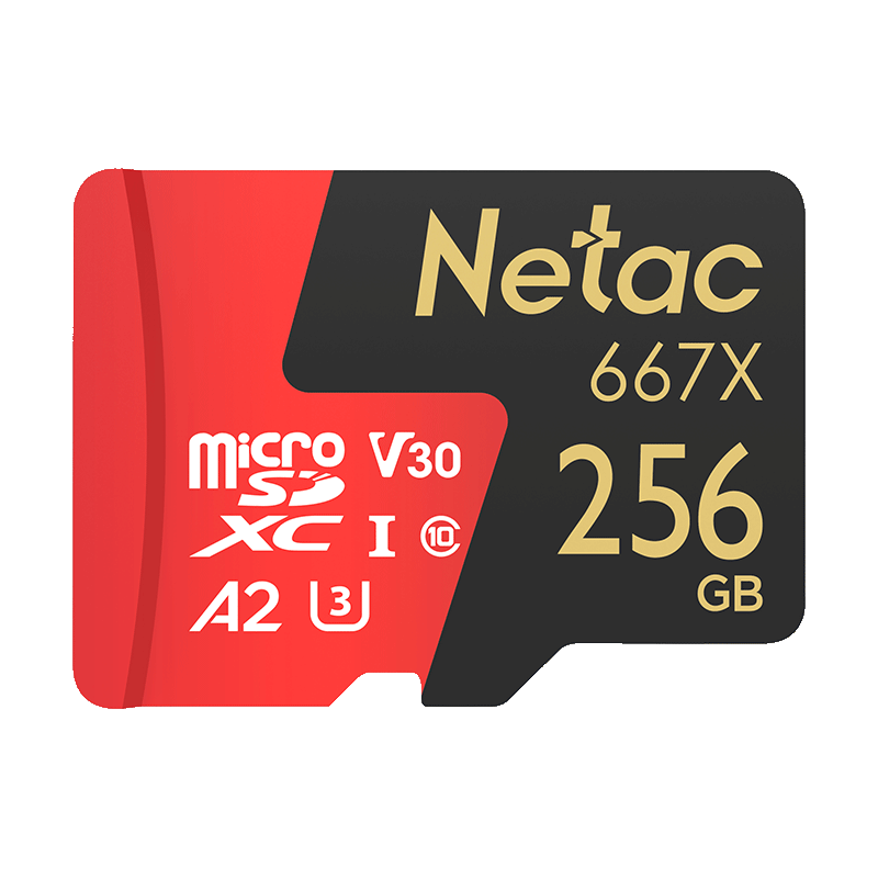 Netac 朗科 P500 超至尊 PRO Micro-SD存储卡（V30、U3、A2）