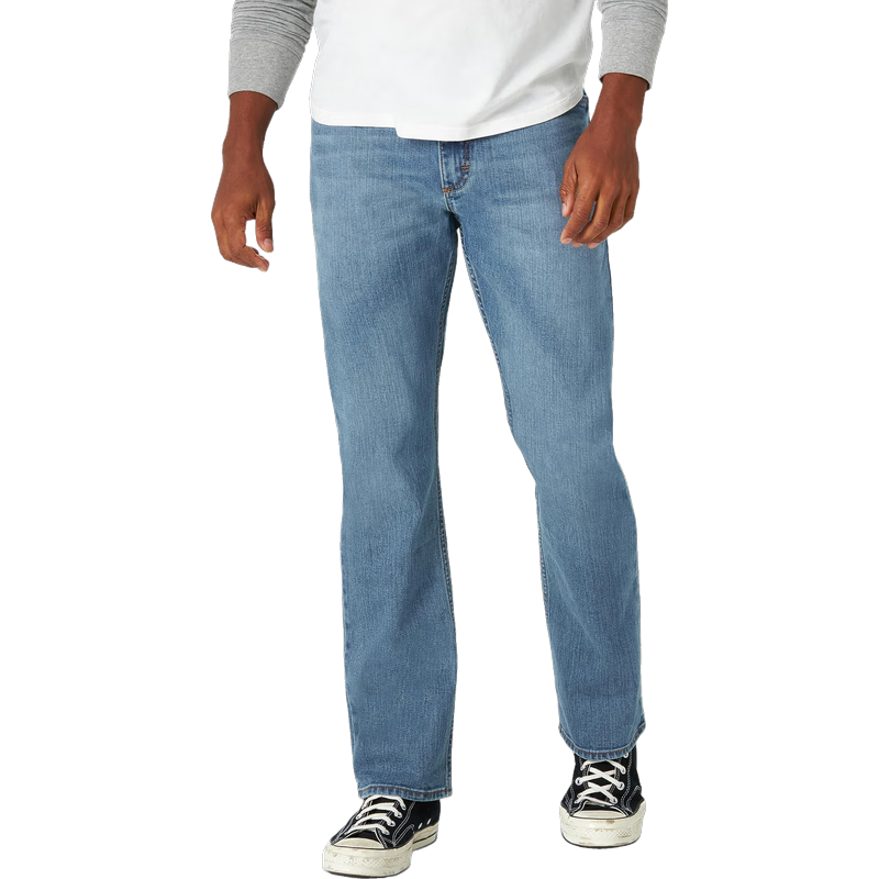  Wrangler/威格 弹力伸缩 男士直筒牛仔裤
