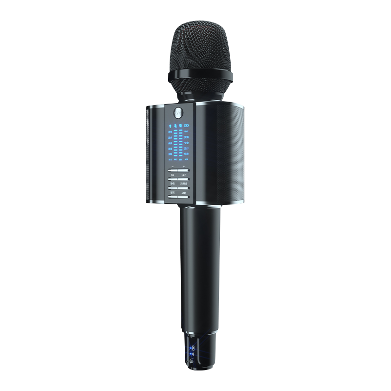  屁颠虫 全民K歌 话筒音响一体麦克风+无线蓝牙+声卡套装+U段