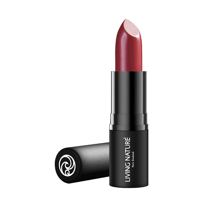 LIVING NATURE 新西兰天然保湿有机口红 提升气色孕妇敏肌唇炎专研 经典黑管16#滋润蓝调宝石红