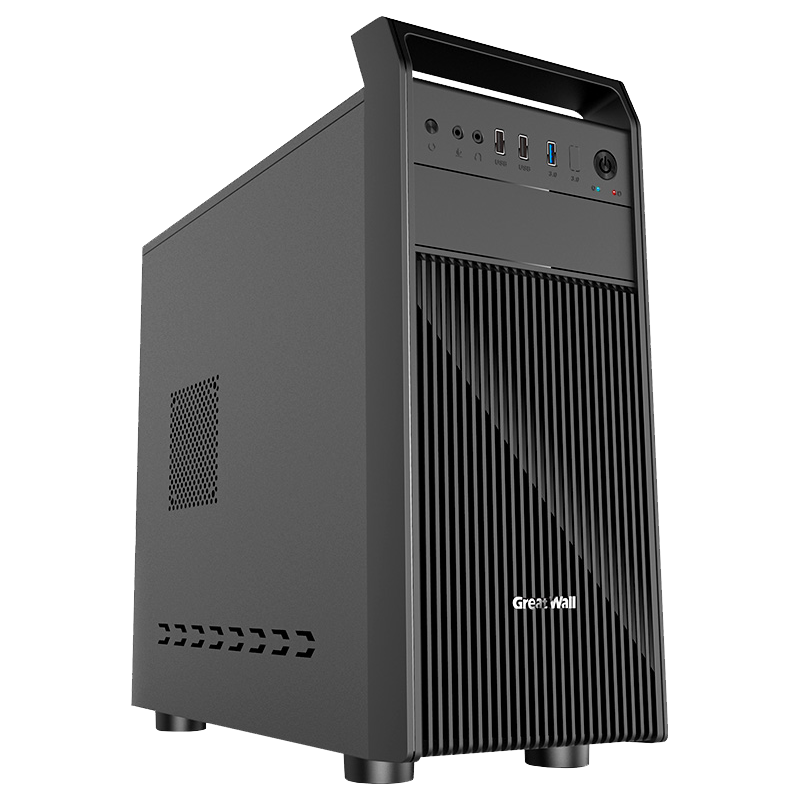 Great Wall 长城 商祺 R25 M-ATX机箱 非侧透 黑色