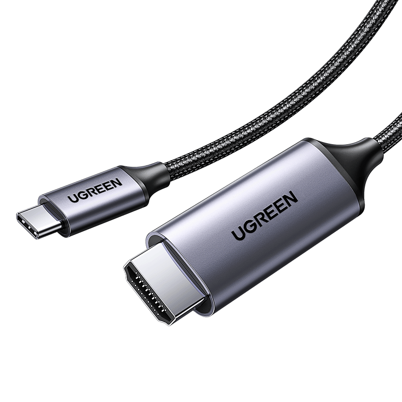 UGREEN 绿联 Type-C转HDMI转接头线USB-C转4K60Hz投屏转换器