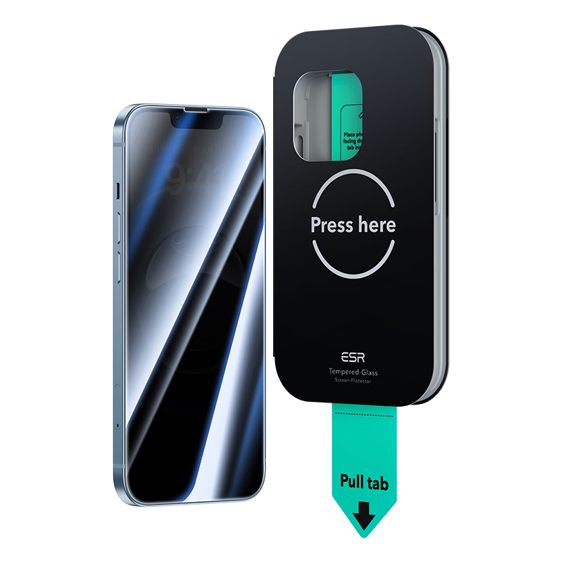  ESR/亿色 28°防窥 手机防窥膜 无尘仓  钢化膜