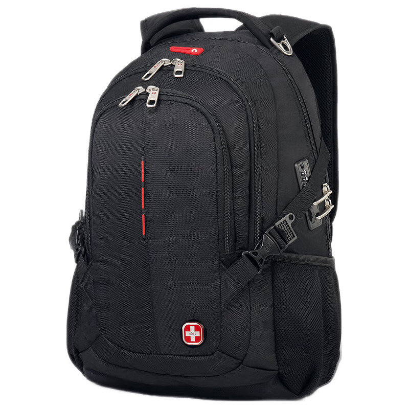 CROSSGEAR 十字勋章 15.6英寸双肩电脑包 CR-9001 黑色