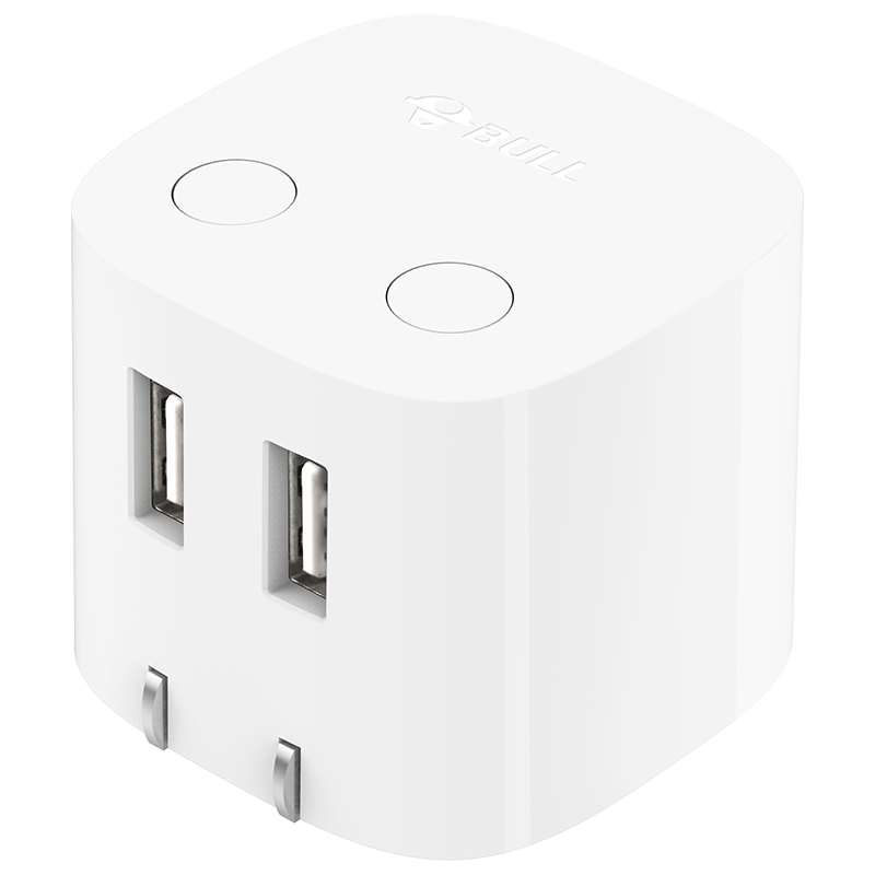 BULL 公牛 GN-U212T 手机充电器 USB-A 10W 白色