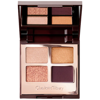 夏洛特蒂铂丽 Charlotte Tilbury 四色奢彩眼影盘光蕴女王5g 暖调金棕妆