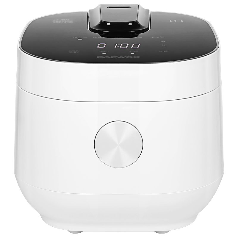 大宇（DAEWOO）韩国电饭煲 IH加热小型宿舍电饭锅 家用迷你智能预约2-3-4人煮饭锅 FB07 白色 2L