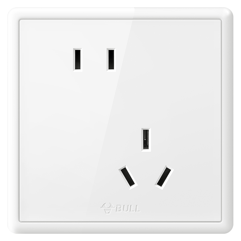 86型转换插头插座转换插座电源转换器一转四转换插头4位分控插座